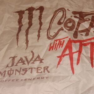 Java Monster Energy Banner/ Flag 24"x36"